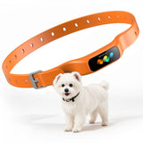 Smart no-shock anti-bark collar, humane beep & vibration training, intelligent anti-interference, 3 modes & 5 sensitivity levels, adjustable 11-30 inches, fits all dog sizes, perfect for multiple occasions.*orange