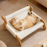 Plush Cat Bed, Cat Sofa, Warm Cat Lounge Chair, Dog Bed for Sleeping and Playing, Dog Sofa