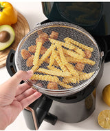 Stainless Steel Round BBQ Basket, Portable Outdoor Grill Grate, Lock-in Freshness, Single/Double-sided Grilling, Camping Picnic BBQ Tool