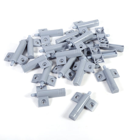 20pcs/pack Kitchen Door Stop Drawer Soft Quiet Closing Damper Buffers Grey/White