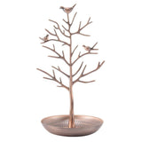 Vintage jewelry tree with 3 birds (bronze)