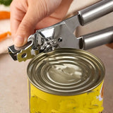 Multifunctional can opener, beer bottle opener, kitchen utensil, simple manual can opener