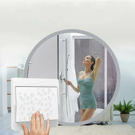 Self Powered Wireless Wall Remote Control Transmitter Waterproof No Battery Switch for Lights and Appliances