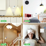 Self Powered Wireless Wall Remote Control Transmitter Waterproof No Battery Switch for Lights and Appliances