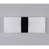 Indoor Wall Lamp 6W Warm White Brushed Black Indoor Wall Lamp AC 85 265, V, Modern Acrylic Light for Hallway, Bedroom, Staircase, 29 x 11 x 4.5mm