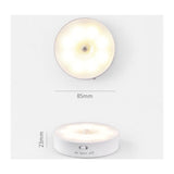 2 Pack Rechargeable Night Light with Motion Sensor Automatic Wall Night Lamp Children s Night Light LED Lamp for Baby Bedroom, Living Room, Garage