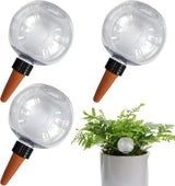 3Pcs Plant Watering Globes, 500ml Self Watering Spikes, Clear Automatic Plant Waterer for Indoor Potted Plants