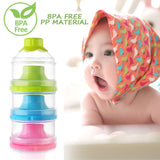 Baby Formula Dispenser, Non-Spill Stackable Formula Dispenser On The Go, Baby & Kids Snack Containers, Formula Container for Travel, BPA Free