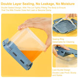 Formula Dispenser On The Go, Formula Container to Go, Portable Milk Powder Kids Snack Container with Scoop for Infant Toddler Travel Outdoor Picnic