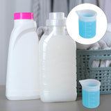 2Pcs Silicone Laundry Detergent Cup, Laundry Detergent Measuring Cup, Silicone Dispenser Cups Reusable for Liquid Flexible Washable Liquid Measuring Cups for Home, Dormitory, Hotel
