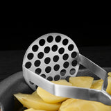Potato Masher Stainless Steel,Mashed Potatoes Masher Kitchen Tool, Handle Potato Smasher for Potatoes,Avocado, Vegetables, Meat,12Inch Heavy Duty Metal Mashing Utensil, Dishwasher Safe