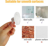 Petluno Bath Toy Organizer Mesh Storage Baby Shower Toys Bathtub Net Bag Kids Quick Dry Holder 2 X Bathroom & 6 Strong Suction Hooks (White)