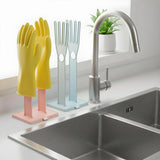 2 Pcs Kitchen Glove Holder, Kitchen Glove Stand Holder Plastic Glover Drying Dryer Rack