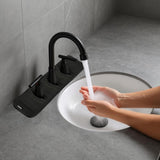 Faucet Mat for Bathroom Sink - Easy to Clean, Anti-Slip Splash Guard with Fast Drying Properties - Protective Sink Tray Ideal for Stone Sinks in Bathroom & Kitchen