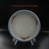 Display Stand Easel Bowl Stand for Display Large Deep Bowls, Platters and Deep Dishes Clear