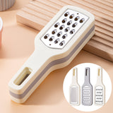 3-Piece Stainless Steel Kitchen Grater & Peeler Set - Cheese & Citrus Grater with Vegetable Peeler, Non-Slip Handle