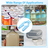 3-Piece Multifunctional Can Opener Set - Kitchen Helper for Effortless Opening & Nail Protection
