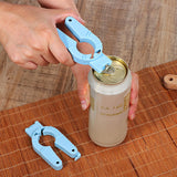 3-Piece Multifunctional Can Opener Set - Kitchen Helper for Effortless Opening & Nail Protection
