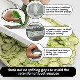 1 Piece Grey Anti-Slip Vegetable Cutter Safety Gloves - Ergonomic Kitchen Protection for Durable Food Preparation