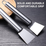 16.8cm Stainless Steel Multi-Purpose Scraper for Kitchen Cleaning and Sticker Removal