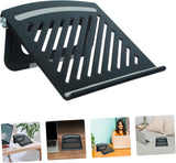 Adjustable Laptop Stand 24x24x4cm Multi-Use Tablet Holder Portable Ergonomic Desk Stand Pink
