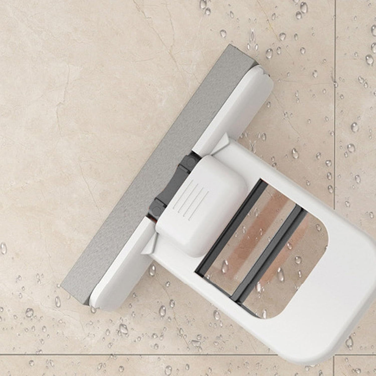 Mini Foldable Desk Mop - 1 Piece - Wet and Dry Use - Suitable for Bathroom and Kitchen