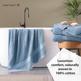 Bath Sheets Bathroom Towel Set- 2 Pack 100% Cotton Extra Large Bath Towels, Oversized Bath Towels, Luxury Bath Towels Large Bathroom Set, Shower Towels Bath Towel Sets for Bathroom, 35x66 - Allure
