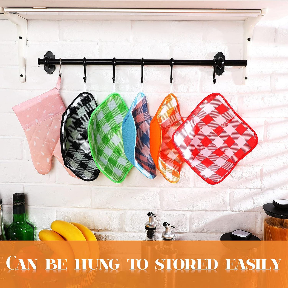 5 Pieces Hot Bowl Holder Microwave Safe Bowl Cozies Multipurpose Heat Proof Plate Holder to Prevent Hand from Heat and Maintain Food Warm (Red, Blue, Green, Yellow, Black)