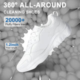 Shoe Washing Machine Bag,Shoe Laundry Bags for Sneakers, Reusable Shoe Cleaning Bag for All Shoe Sizes