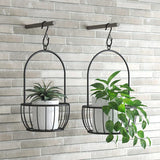 12 Pack Heavy Duty Metal 3.5" S Hooks with Safety Buckle for Hanging Kitchen Utensils/Plants/Pots & Pans/Clothes, Hats
