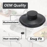 Sink Stopper Exact Replacement for InSinkErator STP-PL/STPPL for Kitchen Drain Stopper and Garbage Disposal Plug, Compatible with Standard 3-1/2" Drains from Kohler, Waste King, Whirlpool, and More