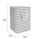 75L Large Collapsible Laundry Hamper, Tall Foldable Dirty Clothes Baskets Waterproof, Freestanding Design with Easy Carry Handles in Dorm Bedroom Bathroom College, Grey