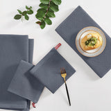 Homaxy 100% Cotton Kitchen Towels and Dishcloths Set, 12 x 12 Inches and 13 x 28 Inches, Set of 8 Bulk Kitchen Towels Set and 100% Cotton Kitchen Dishcloths Set(12 x 12 & 15 x 25 Inches)