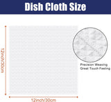 Homaxy Microfiber Waffle Weave Kitchen Dish Cloths(6 Pack, White), 12 x 12 Inch Ultra Absorbent and Terry Kitchen Towels(15" x 25", 6 Pack, Dark Grey)