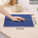 Homaxy Kitchen Towels Set, 13 x 28 inches and 12 x 12 Inches, Set of 10 Bulk Cotton Kitchen Towels Set, Ultra Soft Absorbent Dish Towels for Washing Dishes, Navy Blue