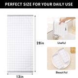 Homaxy Kitchen Towels, 16 x 28 Inches and 13 x 28 Inches, Set of 8 Bulk Cotton Kitchen Towels Set, Ultra Soft Absorbent Dish Towels for Washing Dishes, White
