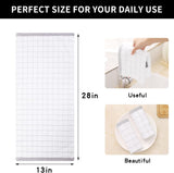 Homaxy Kitchen Towels, 16 x 28 Inches and 13 x 28 Inches, Set of 10 Bulk Cotton Kitchen Towels Set, Ultra Soft Absorbent Dish Towels for Washing Dishes, White