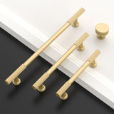 10 Pack Brushed Gold Kitchen Cabinet Knobs Drawer Cabinet Hardware Zinc Knobs for Dresser Drawers