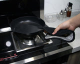 5 PCS Pot Holders for Kitchen, Cotton Potholers with Great Heat Resistance, Hot Pads, Trivets for Cooking and Baking Black