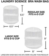Premium Bra Wash Bag – Set of 3 Mesh Lingerie Laundry Bags for Delicates – Protects Bras, Underwear & Intimates in Washing Machine – Durable Zipper Closure – Regular Size