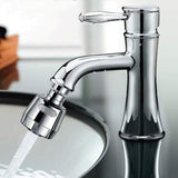 360° Swivel Kitchen Sink Faucet Aerator Faucet Sprayer Attachment Tap Aerator Faucet Nozzle Faucet Head 55/64'' Female Thread for Kitchen, Bathroom Faucet (Shorter Style 1PC,Adapter Included)