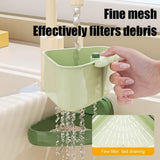 Sink Strainer Basket, 2025 New Faucet Hanging Strainer, Self-Cleaning Kitchen Sinks Food Waste Catcher for Dishwashing, RV, Small Spaces (2PCS)