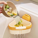 Sink Strainer Basket, 2025 New Faucet Hanging Strainer, Self-Cleaning Kitchen Sinks Food Waste Catcher for Dishwashing, RV, Small Spaces (2PCS)