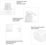 3Pcs Travel Bottle, 150ml Pump Bottle Lotion Dispenser, Clear Reusable Body Wash Container Bottles Empty Liquid Hand Soap Containers Plastic Press For Kitchen Bathroom