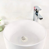 Set of 4 sink plugs - drain plugs - rubber drain stoppers and kitchen sink plugs with hanging ring - Suitable for bathtubs and bathrooms (4 sizes)