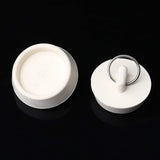Set of 4 sink plugs - drain plugs - rubber drain stoppers and kitchen sink plugs with hanging ring - Suitable for bathtubs and bathrooms (4 sizes)