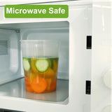 Moretoes 60 Sets 32 Oz Soup Containers with Lids, Deli Containers with Lids, Heavy-Duty Microwaveable Airtight Container for Soups, Leftovers, Sauces
