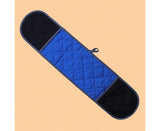 Double-ended Heat Resistant Cotton Mitt Oven Padded Kitchen Baking Glove Tool-Blue