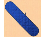 Double-ended Heat Resistant Cotton Mitt Oven Padded Kitchen Baking Glove Tool-Blue