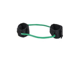 Leg Resistance Band Exercise Cord with Non-Slip Padded Ankle Cuffs - Green